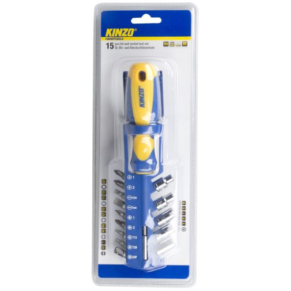 Cacciavite con set di punte Kinzo Cacciavite con set di punte Kinzo